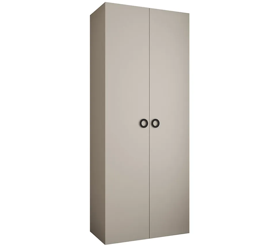 Armoire Como 1 a portes battantes H. 245 x L. 100 x P. 40, 2 portes