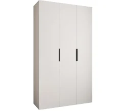 Armoire Como 4 a portes battantes H. 245 x L. 140 x P. 50, 3 portes