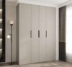 Armoire Como 4 a portes battantes H. 245 x L. 170 x P. 50, 4 portes