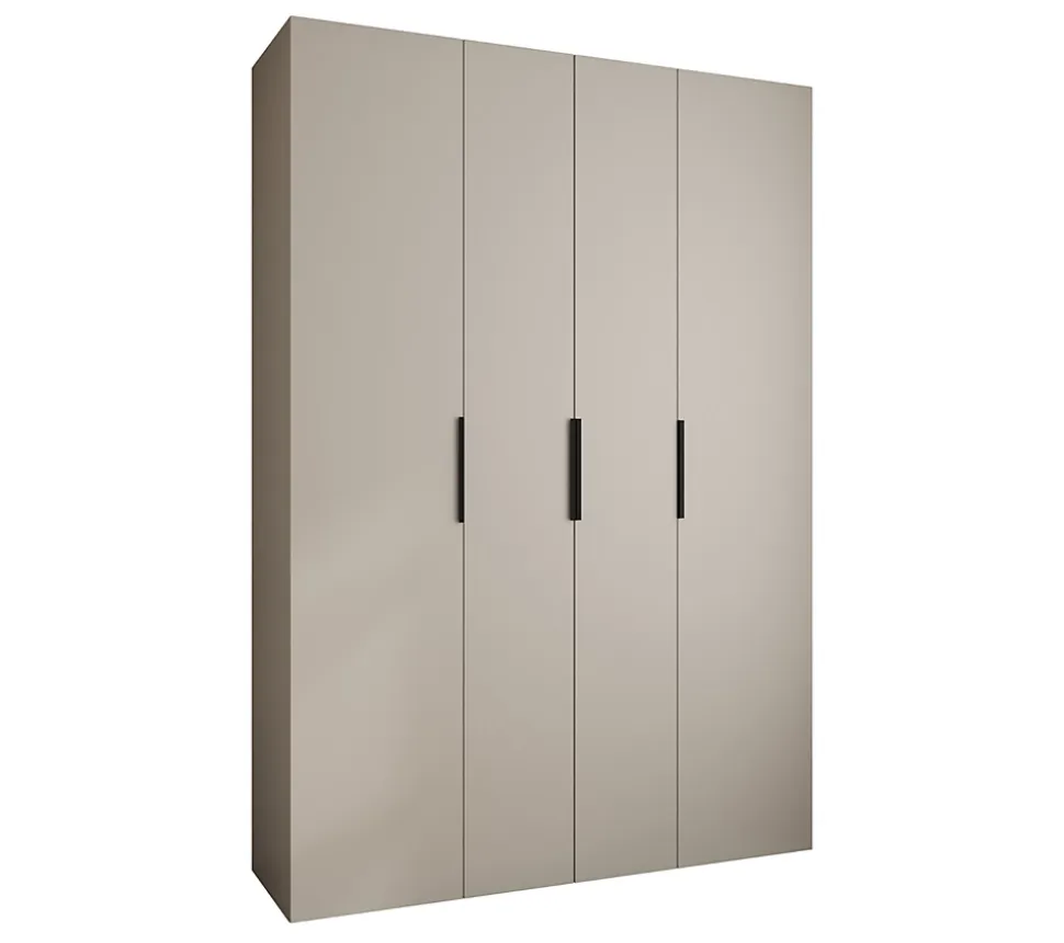 Armoire Como 4 a portes battantes H. 245 x L. 170 x P. 50, 4 portes
