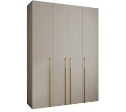 Armoire Como 3 a portes battantes H. 245 x L. 180 x P. 50, 4 portes