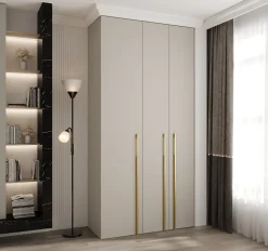 Armoire Como 3 a portes battantes H. 245 x L. 120 x P. 50, 3 portes