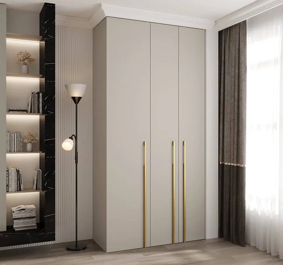 Armoire Como 3 a portes battantes H. 245 x L. 120 x P. 50, 3 portes