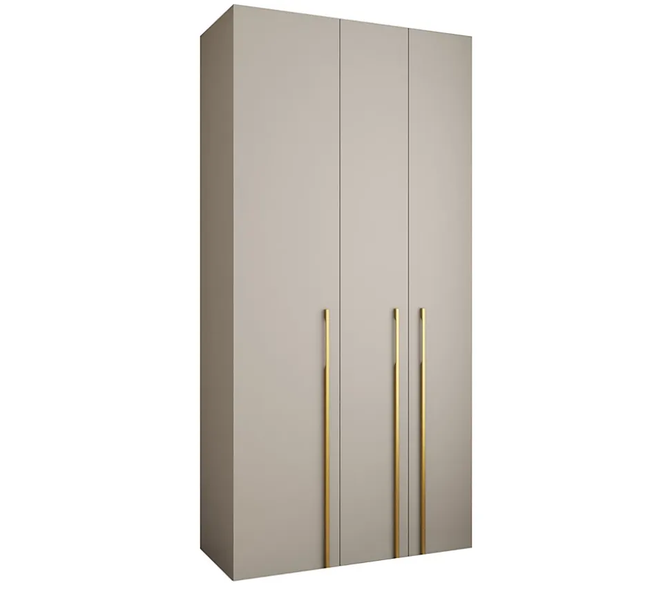 Armoire Como 3 a portes battantes H. 245 x L. 120 x P. 50, 3 portes