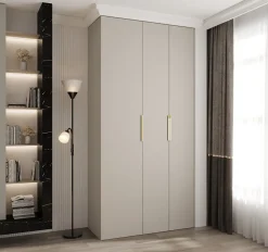 Armoire Como 4 a portes battantes H. 245 x L. 120 x P. 50, 3 portes