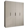 Armoire Como 4 a portes battantes H. 245 x L. 200 x P. 40, 4 portes