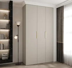 Armoire Como 4 a portes battantes H. 245 x L. 130 x P. 40, 3 portes