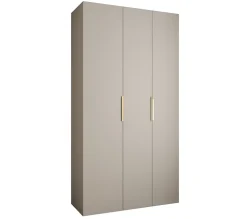Armoire Como 4 a portes battantes H. 245 x L. 130 x P. 40, 3 portes