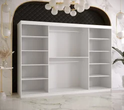 Armoire coulissante Ramiro 2 250, profondeur 62 blanc