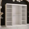 Armoire coulissante Ramiro 1 180, profondeur 62 blanc