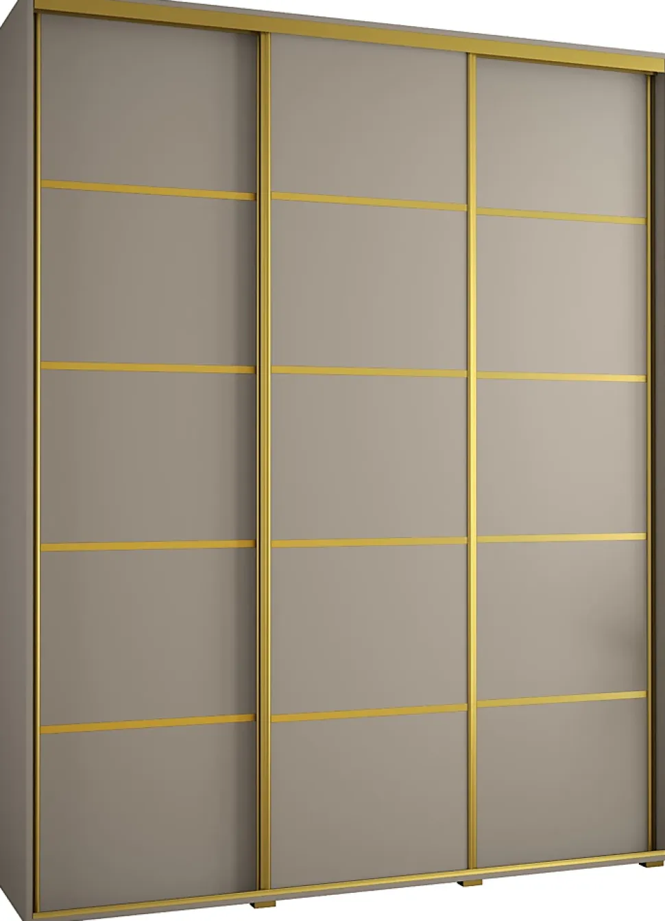Armoire Dakota 4 a portes coulissantes 190/45/235,3 portes