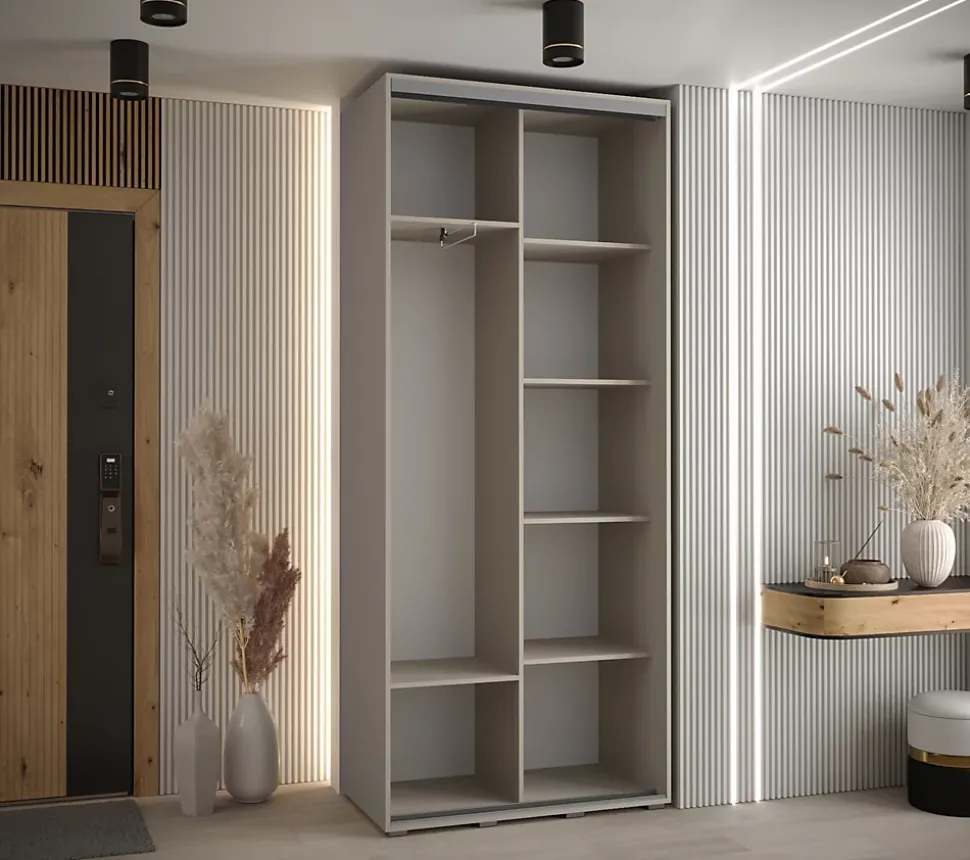 Armoire Dakota 3 a portes coulissantes 120/45/235,2 portes