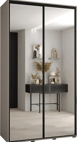 Armoire Dakota 2 a portes coulissantes 130/60/235,2 portes