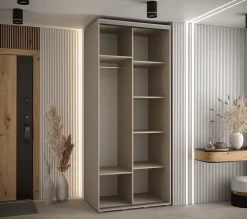 Armoire Dakota 1 a portes coulissantes 120/60/235,2 portes
