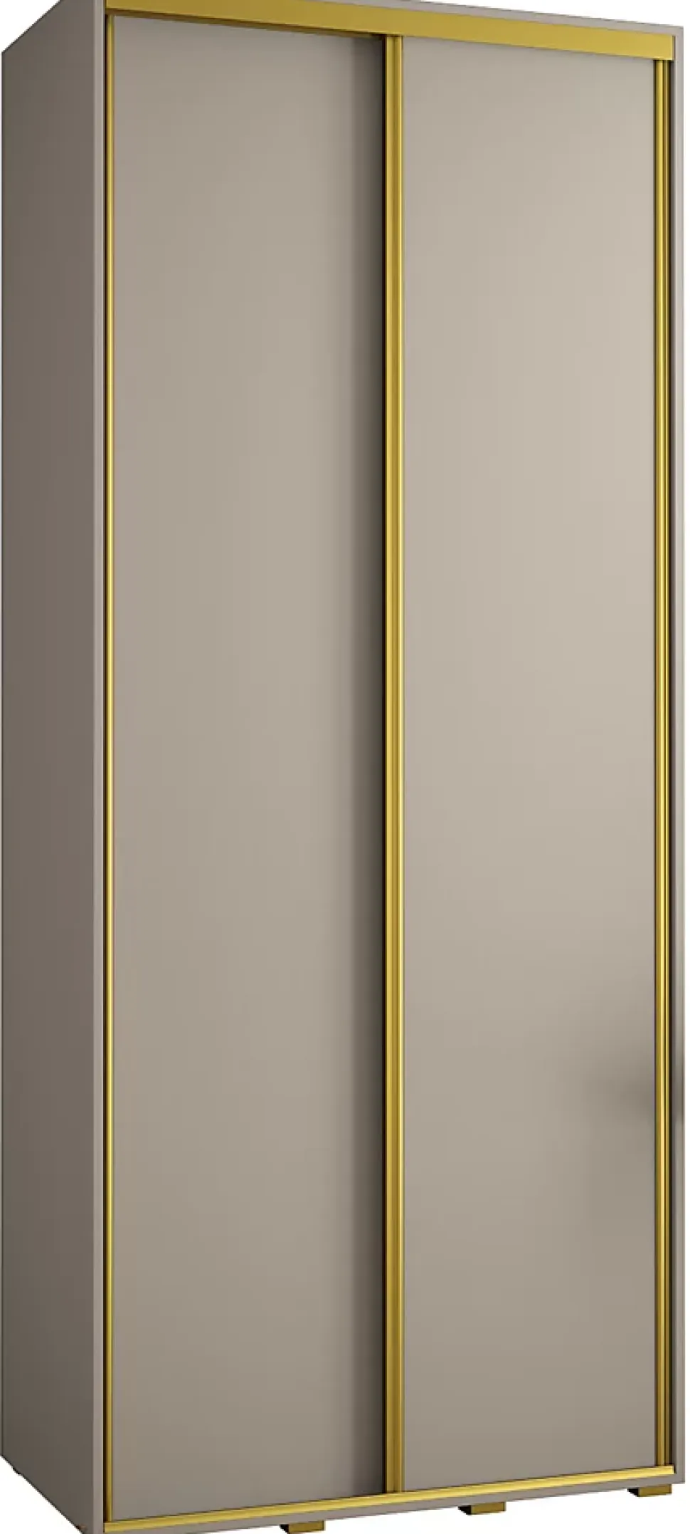 Armoire Dakota 1 a portes coulissantes 120/60/235,2 portes