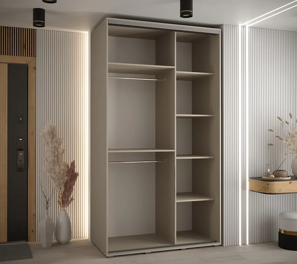 Armoire Dakota 3 a portes coulissantes 140/60/235,2 portes
