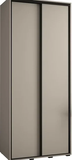 Armoire Dakota 1 a portes coulissantes 100/45/235,2 portes