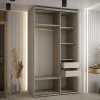 Armoire Dakota 3 a portes coulissantes 130/60/235,2 portes