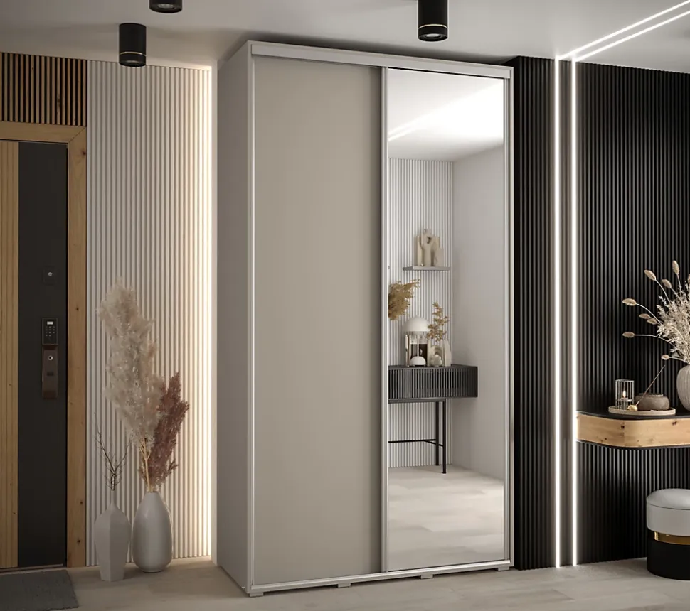 Armoire Dakota 3 a portes coulissantes 130/60/235,2 portes