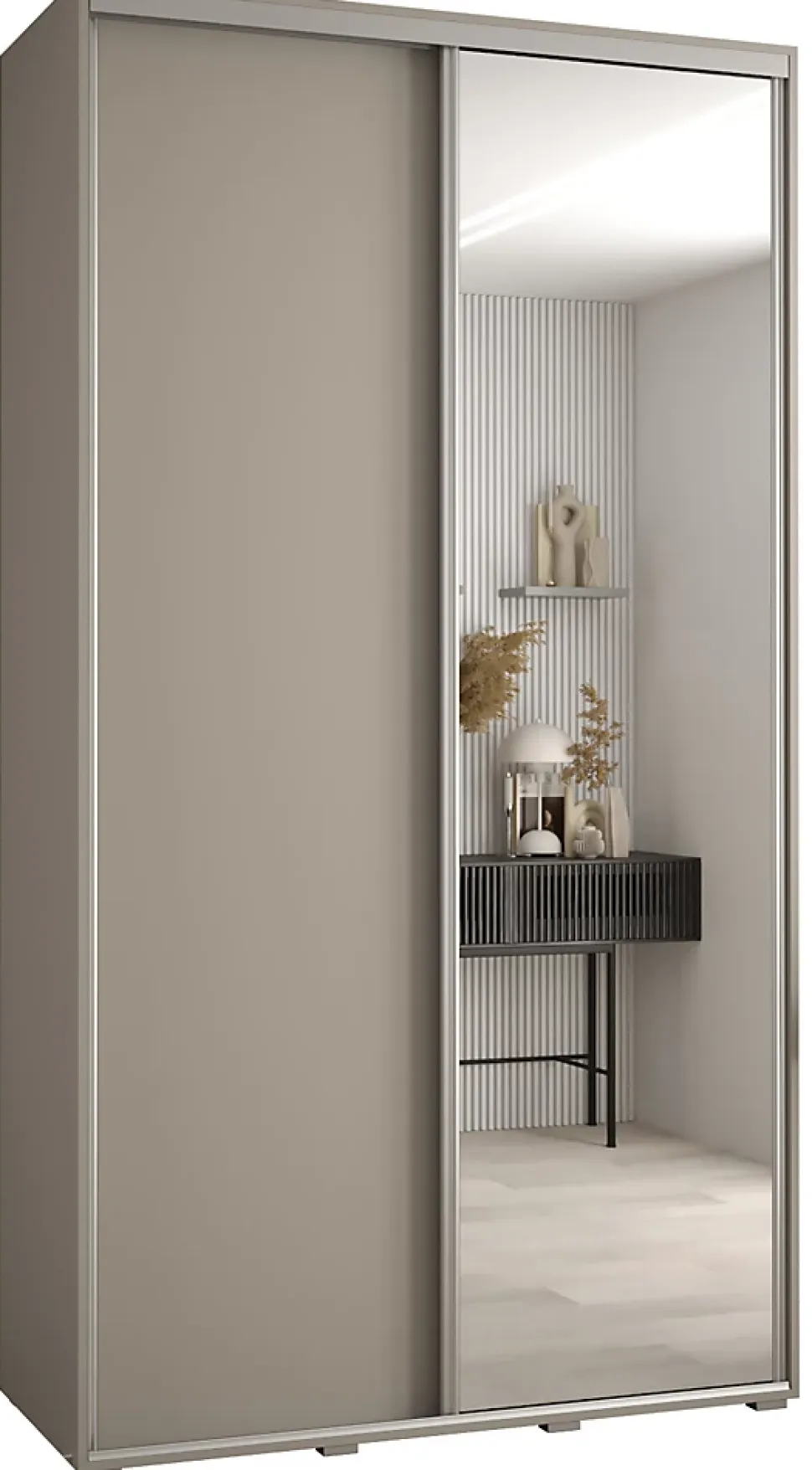 Armoire Dakota 3 a portes coulissantes 130/60/235,2 portes