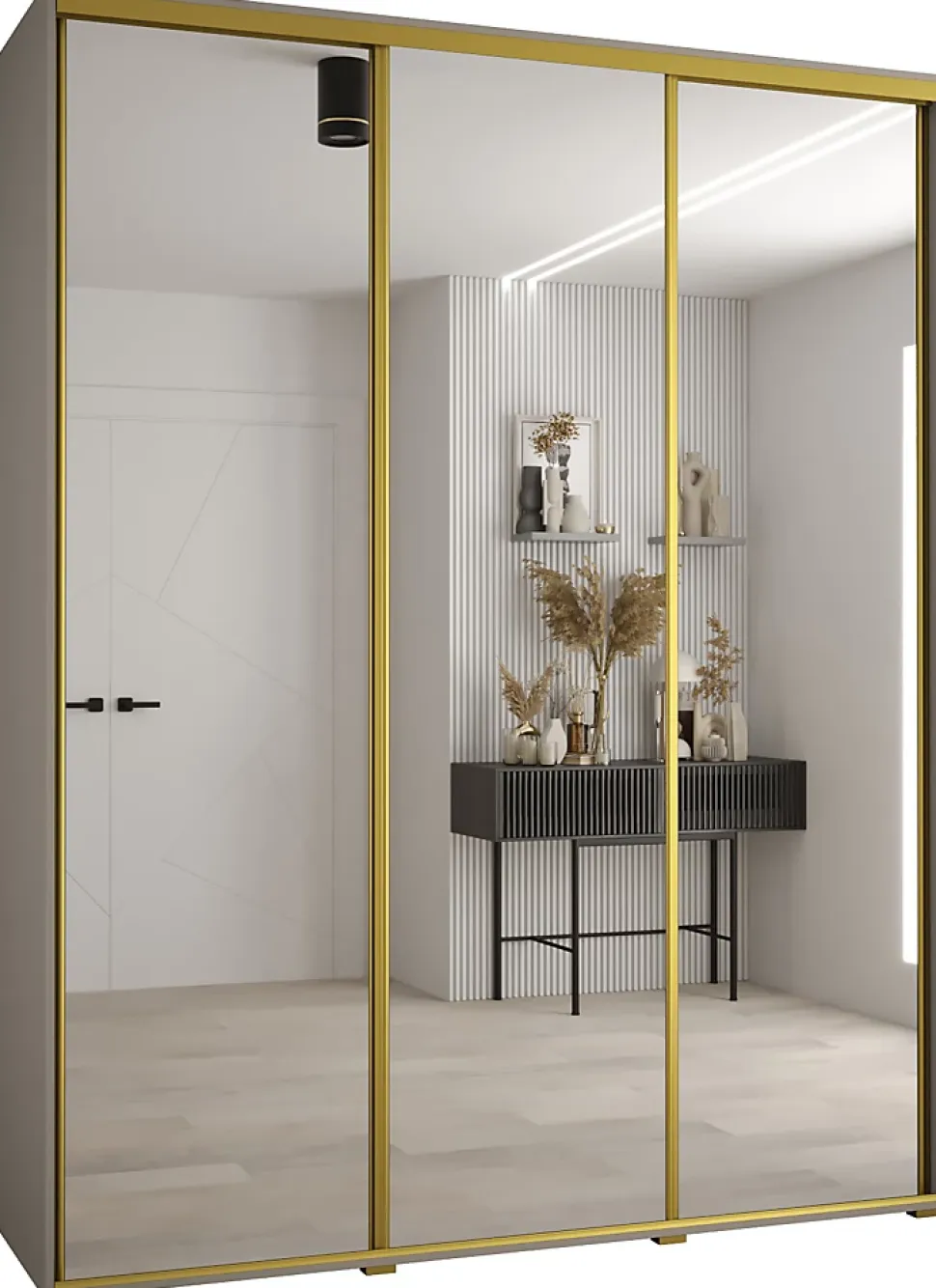 Armoire Dakota 2 a portes coulissantes 200/60/235,3 portes