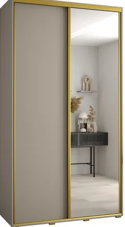 Armoire Dakota 3 a portes coulissantes 130/45/235,2 portes