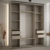 Armoire Dakota 2 a portes coulissantes 200/60/235,3 portes