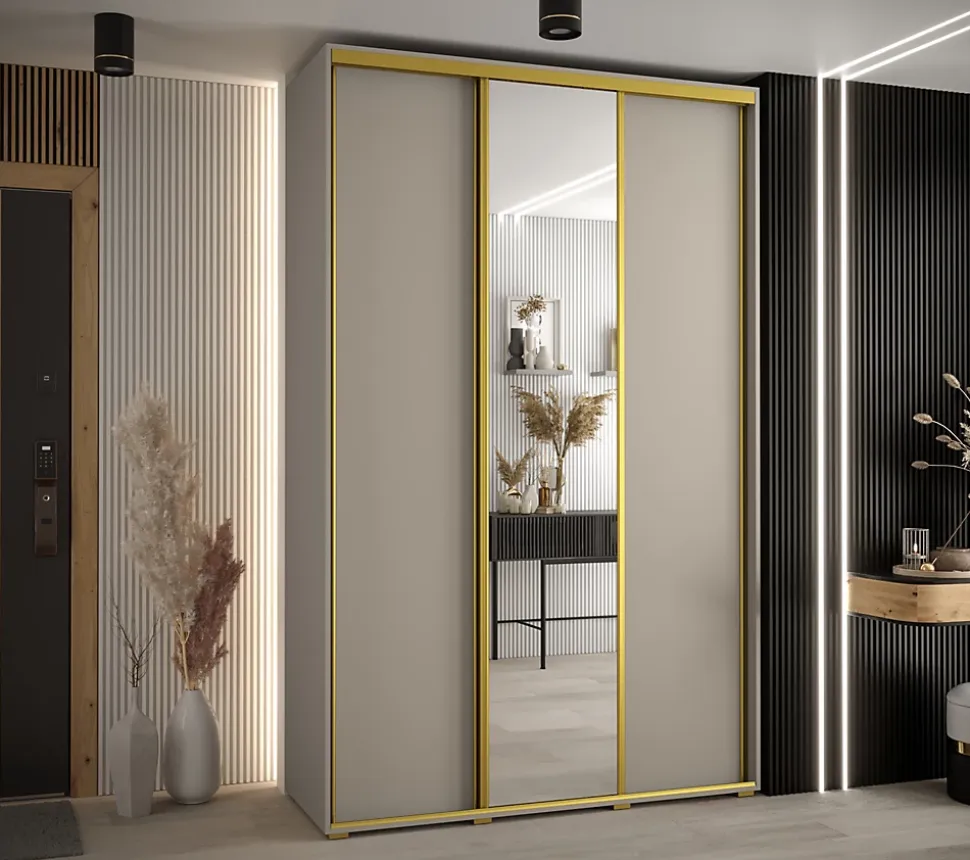 Armoire Dakota 3 a portes coulissantes 160/60/235,3 portes