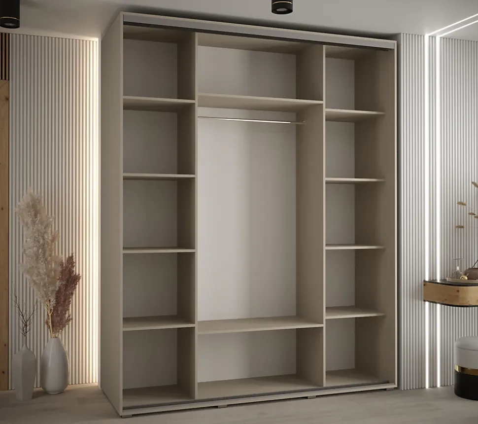 Armoire Dakota 3 a portes coulissantes 190/60/235,3 portes