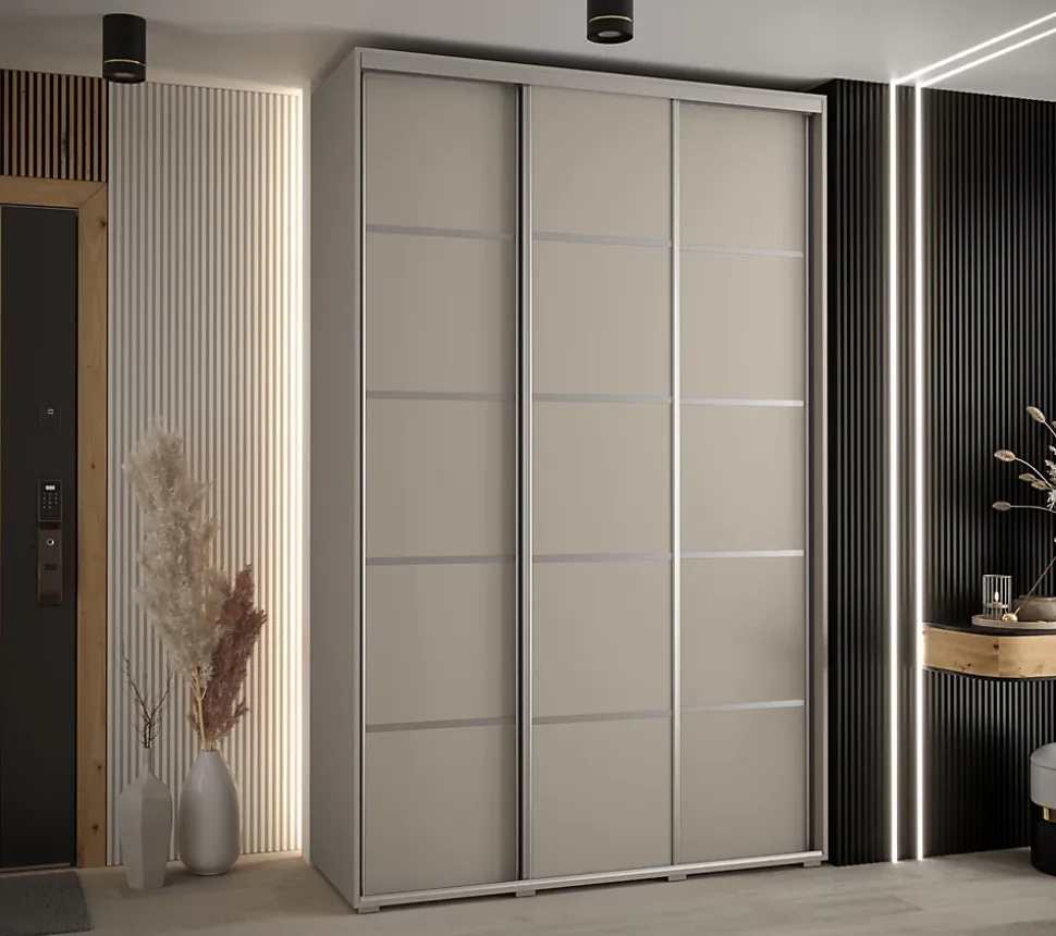 Armoire Dakota 4 a portes coulissantes 160/60/235,3 portes