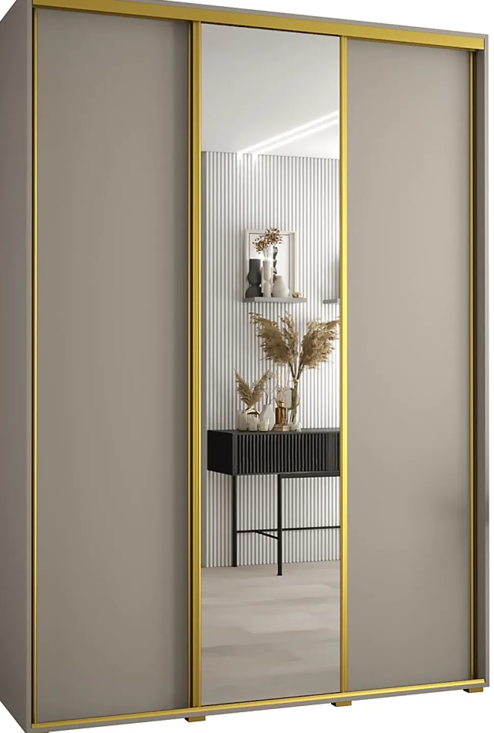 Armoire Dakota 3 a portes coulissantes 180/45/235,3 portes