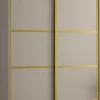 Armoire Dakota 4 a portes coulissantes 130/45/235,2 portes