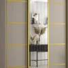 Armoire Dakota 5 a portes coulissantes 150/45/235,3 portes