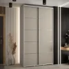 Armoire Dakota 4 a portes coulissantes 130/45/235,2 portes