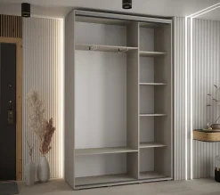 Armoire Dakota 2 a portes coulissantes 150/45/235,2 portes