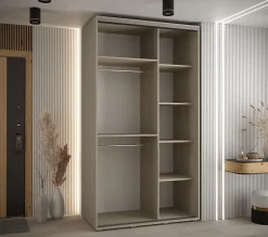 Armoire Dakota 1 a portes coulissantes 130/60/235,2 portes