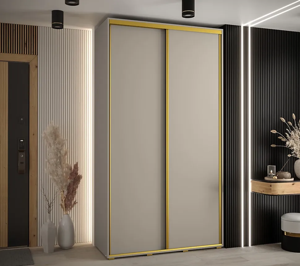 Armoire Dakota 1 a portes coulissantes 130/60/235,2 portes