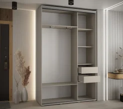 Armoire Dakota 3 a portes coulissantes 150/45/235,3 portes