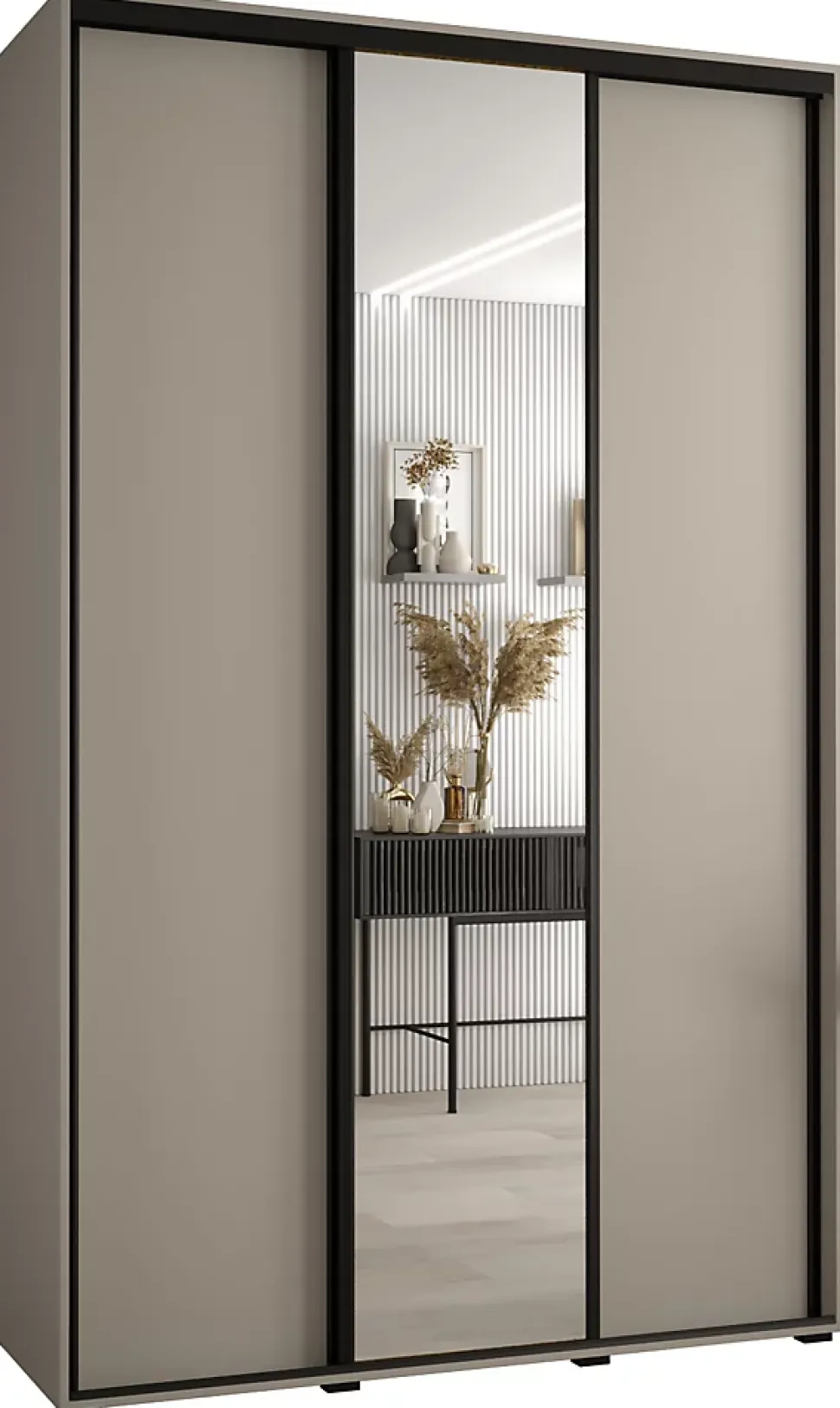 Armoire Dakota 3 a portes coulissantes 150/60/235,3 portes
