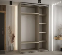 Armoire Dakota 1 a portes coulissantes 150/60/235,3 portes