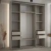 Armoire Dakota 2 a portes coulissantes 200/45/235,3 portes