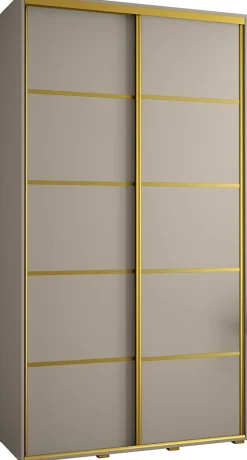 Armoire Dakota 4 a portes coulissantes 140/60/235,2 portes