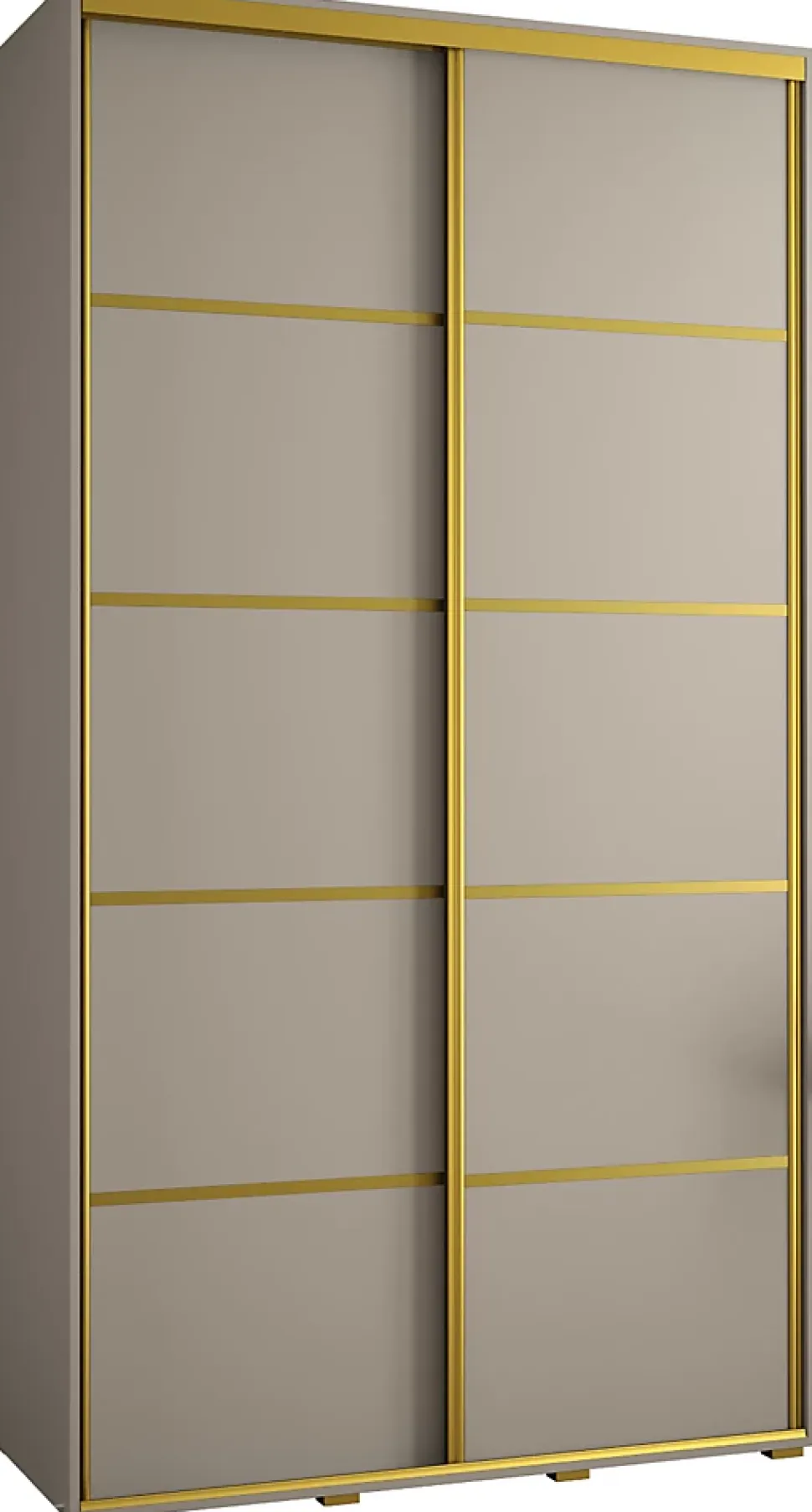 Armoire Dakota 4 a portes coulissantes 140/60/235,2 portes