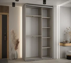 Armoire Dakota 3 a portes coulissantes 130/45/235,2 portes