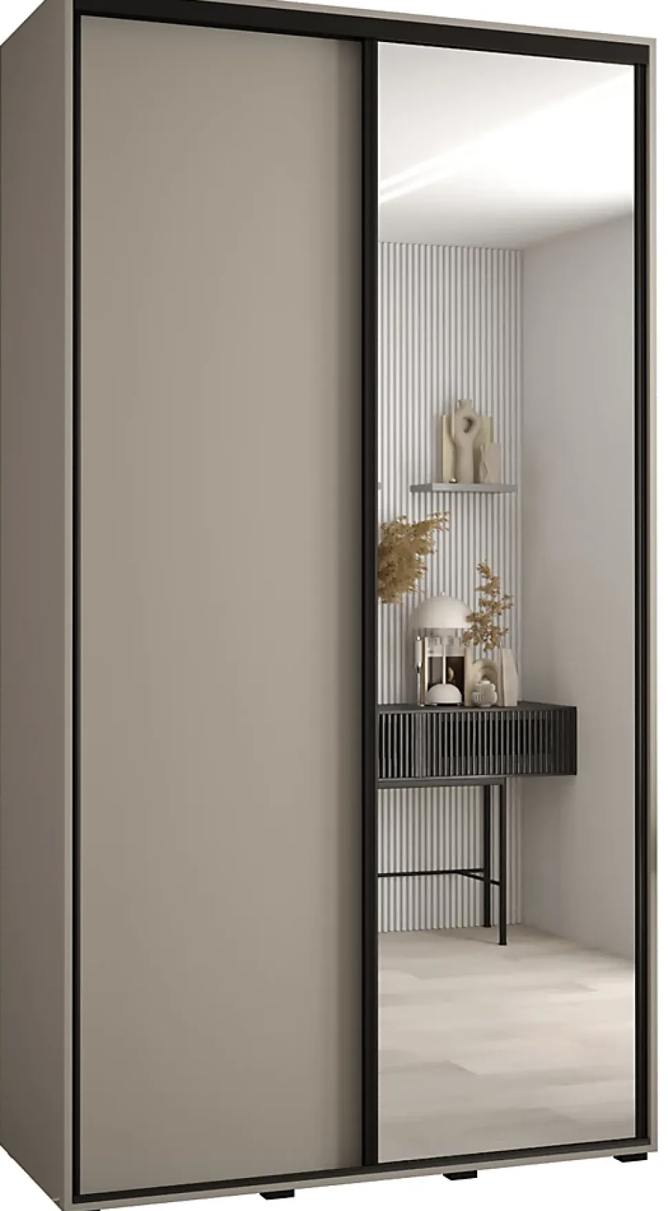 Armoire Dakota 3 a portes coulissantes 130/45/235,2 portes