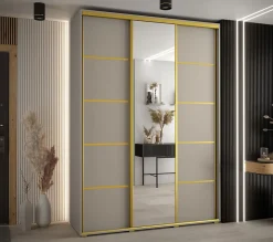 Armoire Dakota 5 a portes coulissantes 180/60/235,3 portes
