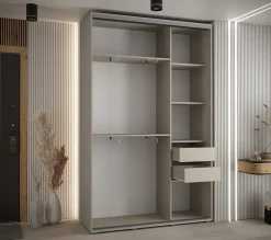 Armoire Dakota 3 a portes coulissantes 150/45/235,3 portes
