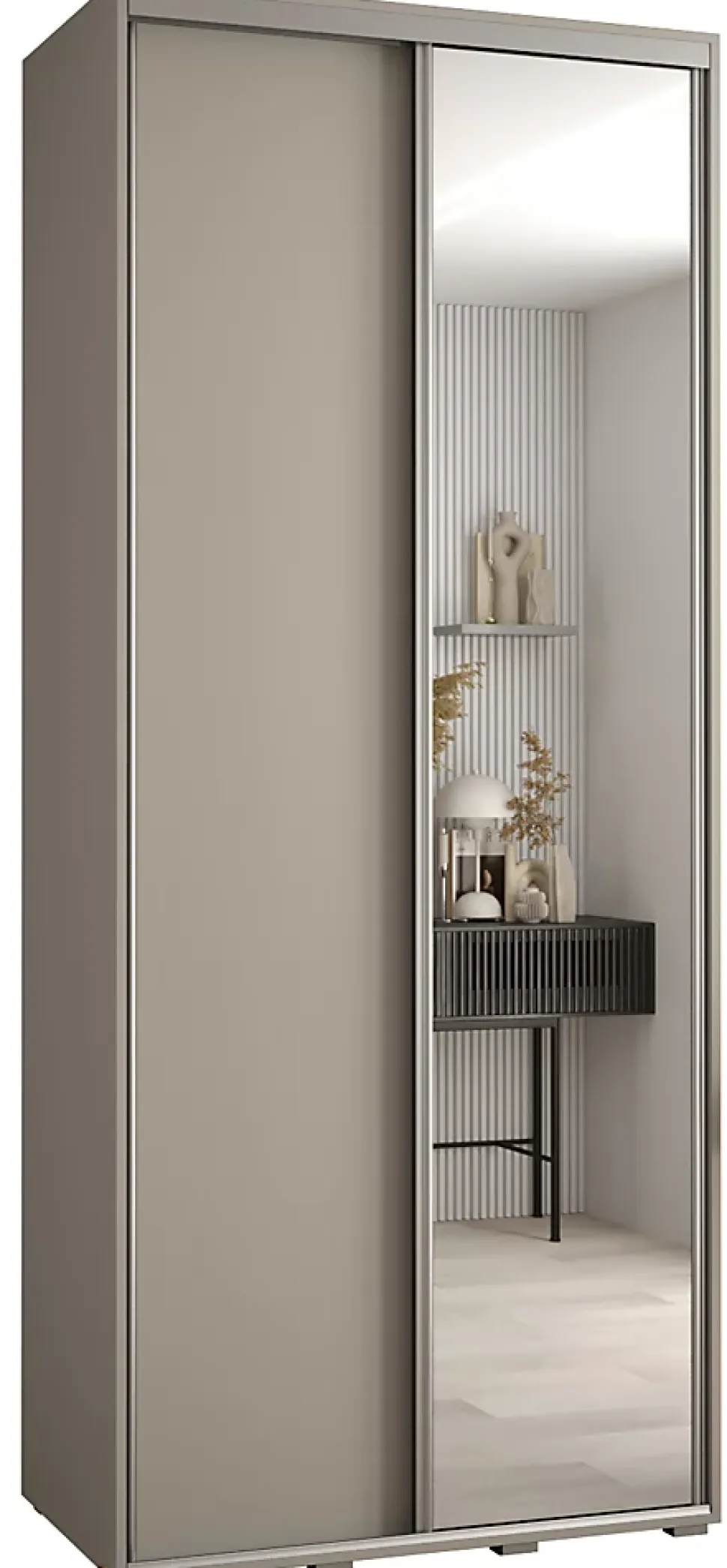 Armoire Dakota 3 a portes coulissantes 100/60/235,2 portes