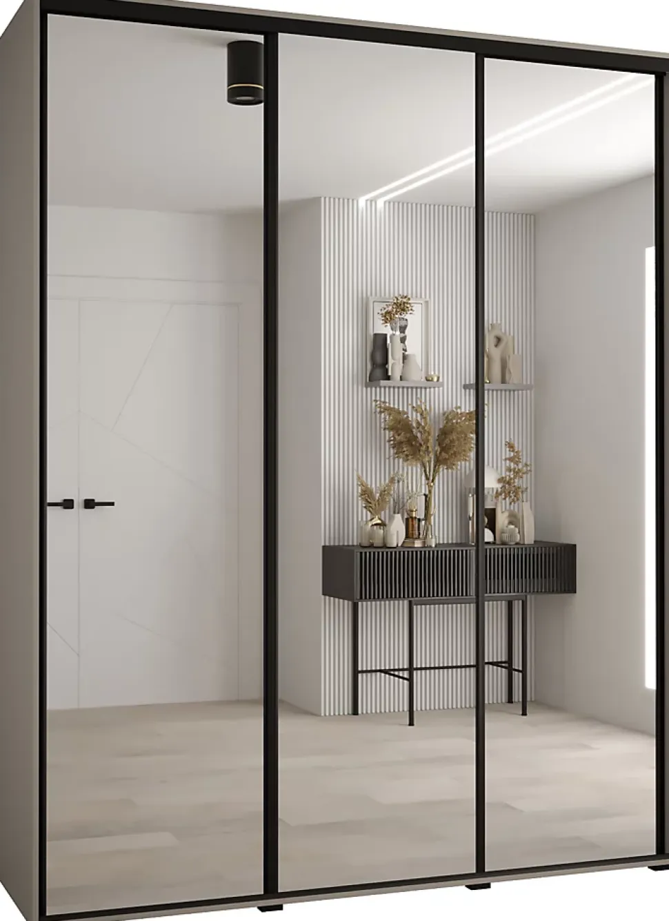 Armoire Dakota 2 a portes coulissantes 190/60/235,3 portes