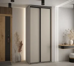 Armoire Dakota 1 a portes coulissantes 110/45/235,2 portes